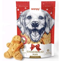 Wanpy Gingerbread Jul Hundkex 100g
